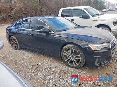 Czwarte zdjęcie samochodu z boku: 2019 AUDI A6 PREMIUM PLUS VIN:WAUL2AF2XKN058609 - miniatura