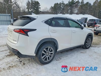 Trzecie zdjęcie samochodu z tyłu: 2016 LEXUS NX 200T BASE VIN:JTJBARBZ1G2067594 - miniatura