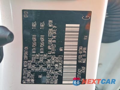 Zdjęcie 14 z 15 samochodu: 2021 LEXUS GX 460 BASE VIN:JTJAM7BX1M5301913 - miniatura