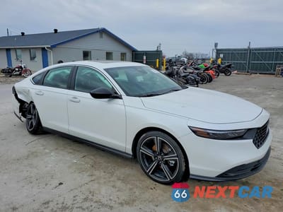 Czwarte zdjęcie samochodu z boku: 2024 HONDA ACCORD HYBRID SPORT VIN:1HGCY2F55RA073796 - miniatura