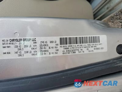 Zdjęcie 13 z 14 samochodu: 2012 DODGE GRAND CARAVAN SXT VIN:2C4RDGCG8CR377795 - miniatura