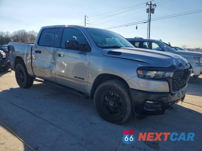Czwarte zdjęcie samochodu z boku: 2025 RAM 1500 TRADESMAN VIN:1C6SRFGP4SN718460 - miniatura
