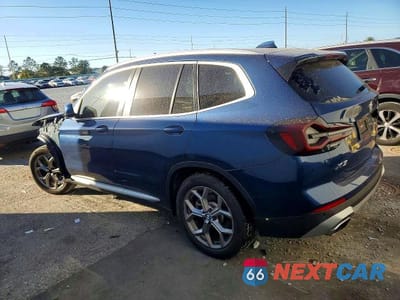 Drugie zdjęcie samochodu z przodu: 2022 BMW X3 SDRIVE30I VIN:5UX43DP05N9J69213 - miniatura