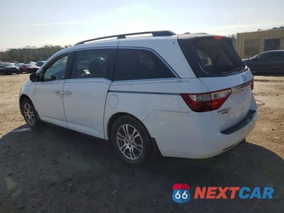 Drugie zdjęcie samochodu z przodu: 2013 HONDA ODYSSEY EXL VIN:5FNRL5H64DB054333 - miniatura