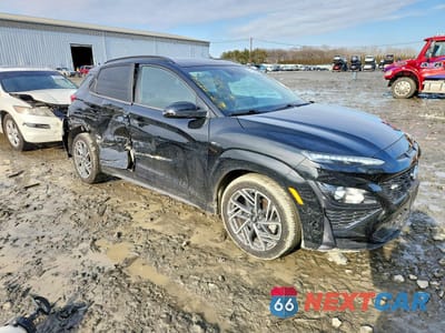 Czwarte zdjęcie samochodu z boku: 2023 HYUNDAI KONA N LINE VIN:KM8K3CA36PU031651 - miniatura