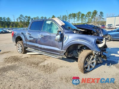Czwarte zdjęcie samochodu z boku: 2021 FORD F150 SUPERCREW VIN:1FTEW1EP8MFC59631 - miniatura