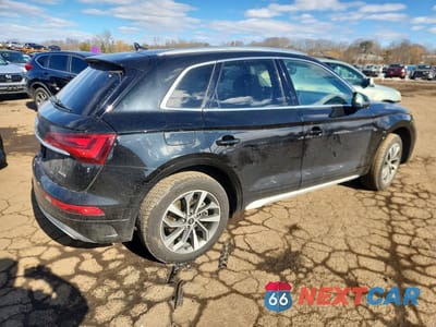 Trzecie zdjęcie samochodu z tyłu: 2021 AUDI Q5 PREMIUM PLUS VIN:WA1BAAFY7M2092589 - miniatura