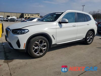 2022 BMW X3 SDRIVE30I 5UX43DP08N9M06714 - główne zdjęcie licytacji z USA - miniatura