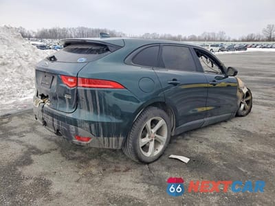 Trzecie zdjęcie samochodu z tyłu: 2018 JAGUAR F-PACE PREMIUM VIN:SADCJ2FX8JA248975 - miniatura