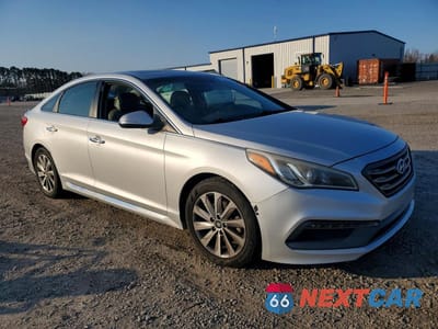 Czwarte zdjęcie samochodu z boku: 2017 HYUNDAI SONATA SPORT VIN:5NPE34AF1HH444154 - miniatura