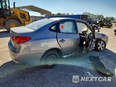 Trzecie zdjęcie samochodu z tyłu: 2010 HYUNDAI ELANTRA BLUE VIN:KMHDU4AD0AU185560 - miniatura