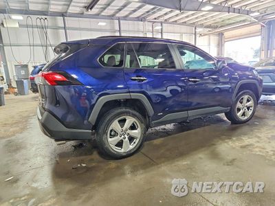 Trzecie zdjęcie samochodu z tyłu: 2021 TOYOTA RAV4 HYBRID LIMITED VIN:2T3D6RFV7MW009299 - miniatura
