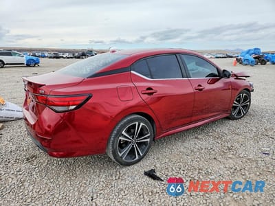 Trzecie zdjęcie samochodu z tyłu: 2020 NISSAN SENTRA SR VIN:3N1AB8DVXLY211657 - miniatura
