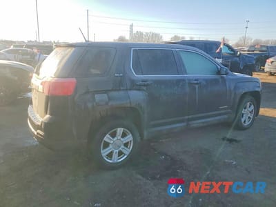 Trzecie zdjęcie samochodu z tyłu: 2014 GMC TERRAIN SLE VIN:2GKALMEK6E6293970 - miniatura