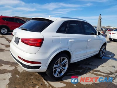 Trzecie zdjęcie samochodu z tyłu: 2018 AUDI Q3 PREMIUM VIN:WA1BCCFS3JR031891 - miniatura