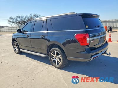 Drugie zdjęcie samochodu z przodu: 2022 FORD EXPEDITION MAX XLT VIN:1FMJK1HT0NEA08320 - miniatura