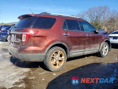 Trzecie zdjęcie samochodu z tyłu: 2015 FORD EXPLORER LIMITED VIN:1FM5K8F85FGA59956 - miniatura