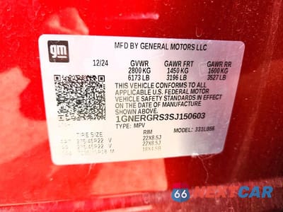 Zdjęcie 13 z 13 samochodu: 2025 CHEVROLET TRAVERSE LT VIN:1GNERGRS3SJ150603 - miniatura