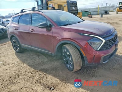 Czwarte zdjęcie samochodu z boku: 2024 KIA SPORTAGE X-LINE VIN:5XYK6CDF9RG228366 - miniatura