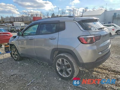 Drugie zdjęcie samochodu z przodu: 2019 JEEP COMPASS LIMITED VIN:3C4NJDCB3KT620175 - miniatura