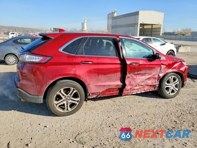 Trzecie zdjęcie samochodu z tyłu: 2015 FORD EDGE TITANIUM VIN:2FMTK3K90FBC17314 - miniatura