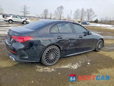 Trzecie zdjęcie samochodu z tyłu: 2023 MERCEDES-BENZ C 300 4MATIC VIN:W1KAF4HB2PR140725 - miniatura