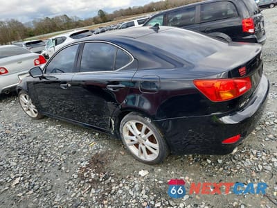 Drugie zdjęcie samochodu z przodu: 2007 LEXUS IS 250 BASE VIN:JTHBK262375036445 - miniatura