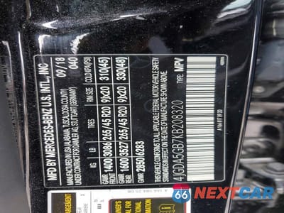 Zdjęcie 12 z 12 samochodu: 2019 MERCEDES-BENZ GLE 400 4MATIC VIN:4JGDA5GB7KB208320 - miniatura