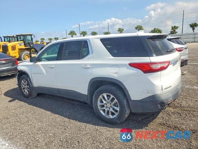 Drugie zdjęcie samochodu z przodu: 2018 CHEVROLET TRAVERSE LS VIN:1GNERFKW4JJ107636 - miniatura