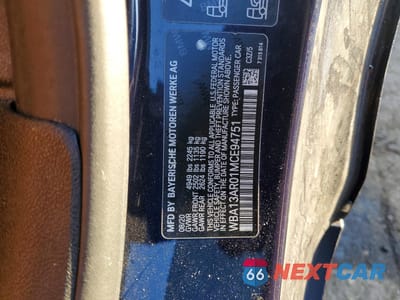 Zdjęcie 12 z 13 samochodu: 2021 BMW M440XI VIN:WBA13AR01MCE94751 - miniatura