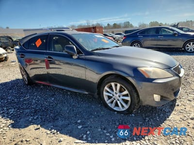 Czwarte zdjęcie samochodu z boku: 2008 LEXUS IS 250 BASE VIN:JTHBK262685075550 - miniatura