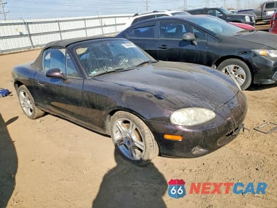 Czwarte zdjęcie samochodu z boku: 2004 MAZDA MX-5 MIATA BASE VIN:JM1NB353940403209 - miniatura