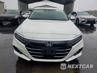 Piąte zdjęcie samochodu w środku: 2022 HONDA ACCORD HYBRID EXL VIN:1HGCV3F59NA007521 - miniatura