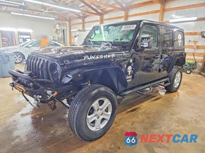 2020 JEEP WRANGLER UNLIMITED SPORT 1C4HJXDN7LW347552 - główne zdjęcie licytacji z USA - miniatura