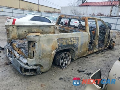 Trzecie zdjęcie samochodu z tyłu: 2019 GMC SIERRA K1500 SLE VIN:1GTR9BED6KZ408361 - miniatura