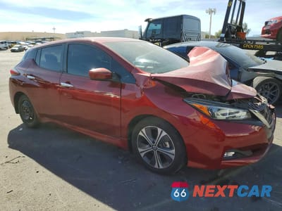 Czwarte zdjęcie samochodu z boku: 2022 NISSAN LEAF SV VIN:1N4AZ1CV5NC561619 - miniatura