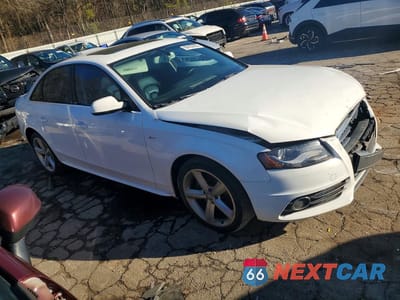 Czwarte zdjęcie samochodu z boku: 2012 AUDI A4 PREMIUM PLUS VIN:WAUFFAFL4CA087249 - miniatura