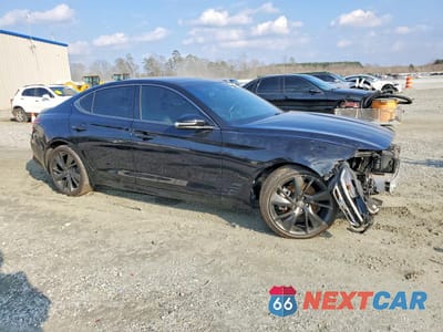 Czwarte zdjęcie samochodu z boku: 2023 GENESIS G70 2.0T VIN:KMTG34TA6PU106782 - miniatura