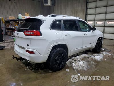 Trzecie zdjęcie samochodu z tyłu: 2016 JEEP CHEROKEE OVERLAND VIN:1C4PJMJS6GW317243 - miniatura