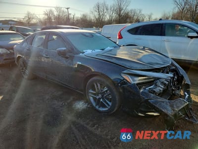 Czwarte zdjęcie samochodu z boku: 2025 ACURA TLX A-SPEC VIN:19UUB6F51SA001142 - miniatura