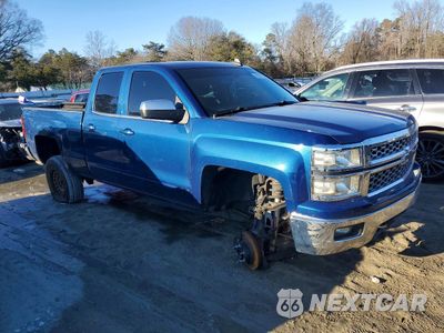 Czwarte zdjęcie samochodu z boku: 2015 CHEVROLET SILVERADO K1500 LT VIN:1GCVKREC7FZ257491 - miniatura