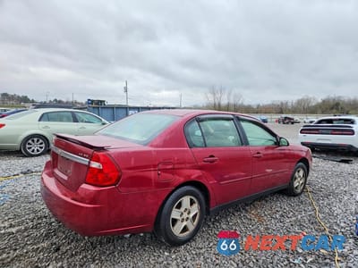 Trzecie zdjęcie samochodu z tyłu: 2005 CHEVROLET MALIBU LS VIN:1G1ZT54895F158393 - miniatura