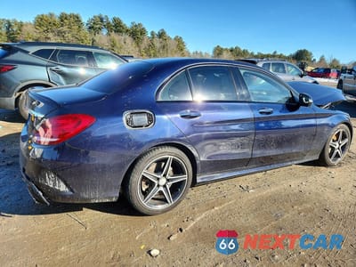 Trzecie zdjęcie samochodu z tyłu: 2016 MERCEDES-BENZ C 450 4MATIC AMG VIN:55SWF6EB0GU126908 - miniatura