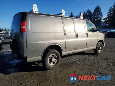 Trzecie zdjęcie samochodu z tyłu: 2012 CHEVROLET EXPRESS 2500 CARGO UTILITY / SERVICE VAN VIN:1GCWGFCG0C1152442 - miniatura