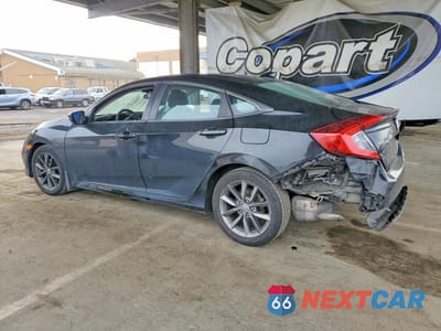 Drugie zdjęcie samochodu z przodu: 2019 HONDA CIVIC EX VIN:19XFC1F30KE205305 - miniatura