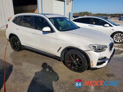 Czwarte zdjęcie samochodu z boku: 2019 BMW X3 SDRIVE30I VIN:5UXTR7C54KLF29098 - miniatura