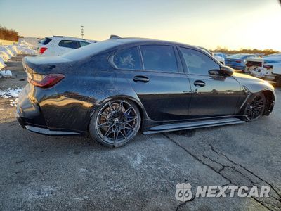 Trzecie zdjęcie samochodu z tyłu: 2021 BMW M3 COMPETITION VIN:WBS33AY0XMFK79094 - miniatura
