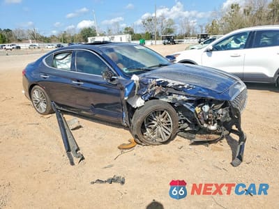 Czwarte zdjęcie samochodu z boku: 2020 GENESIS G70 ELITE VIN:KMTG34LA2LU046753 - miniatura