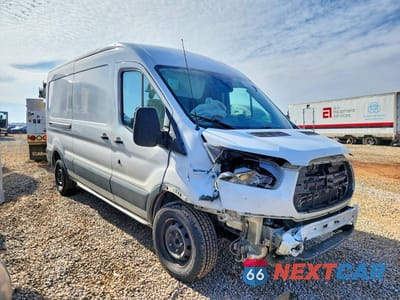 Czwarte zdjęcie samochodu z boku: 2019 FORD TRANSIT 250 DELIVERY VAN VIN:1FTYR2CM0KKB08113 - miniatura