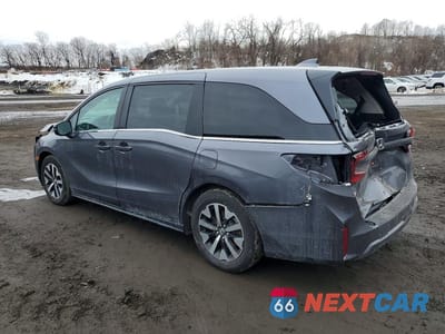 Drugie zdjęcie samochodu z przodu: 2025 HONDA ODYSSEY EXL VIN:5FNRL6H63SB061681 - miniatura